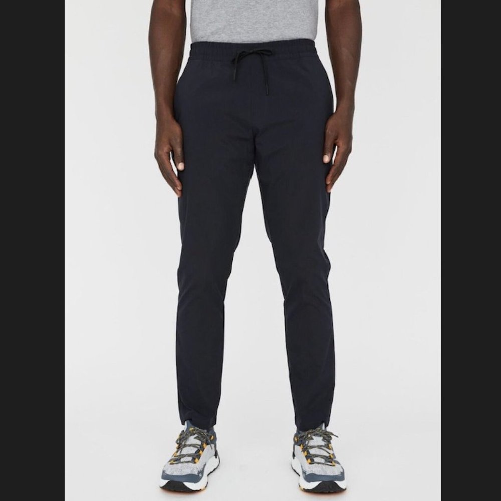 Hill City Large Tall Easy Tech Pants Navy